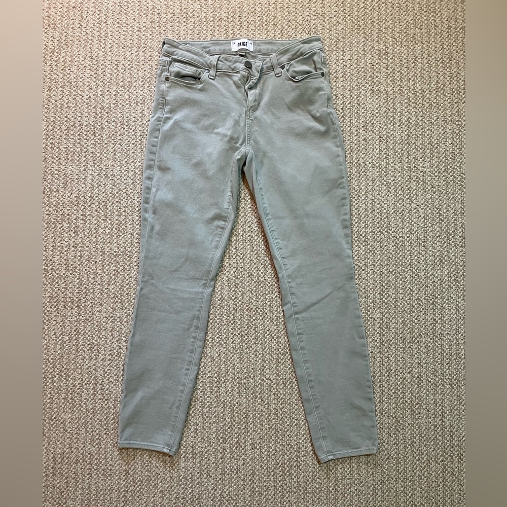 PAIGE Verdugo Ankle Jeans Size 29 Gray